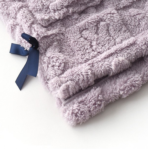 ルームウェア 上下セット レディース メンズ 着る毛布 うさぎ柄 寝巻き 3寝間着 もこもこ 秋冬 