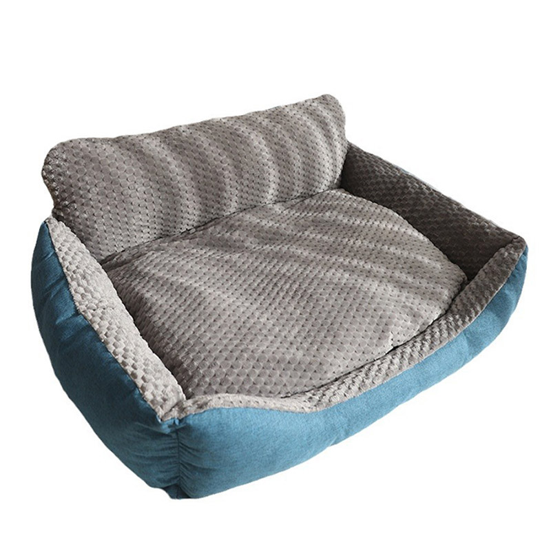 ペットベッド 猫犬用 ソファ ペット用寝袋 犬猫兼用 あごのせ 滑り止め 犬のベッド もこもこ 犬ベッド ふわふわ かわいい 暖かい 洗える 犬 猫ベッド 保温 
