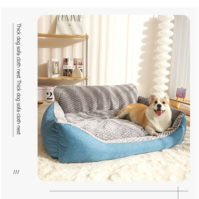 ペットベッド 猫犬用 ソファ ペット用寝袋 犬猫兼用 あごのせ 滑り止め 犬のベッド もこもこ 犬ベッド ふわふわ かわいい 暖かい 洗える 犬 猫ベッド 保温 