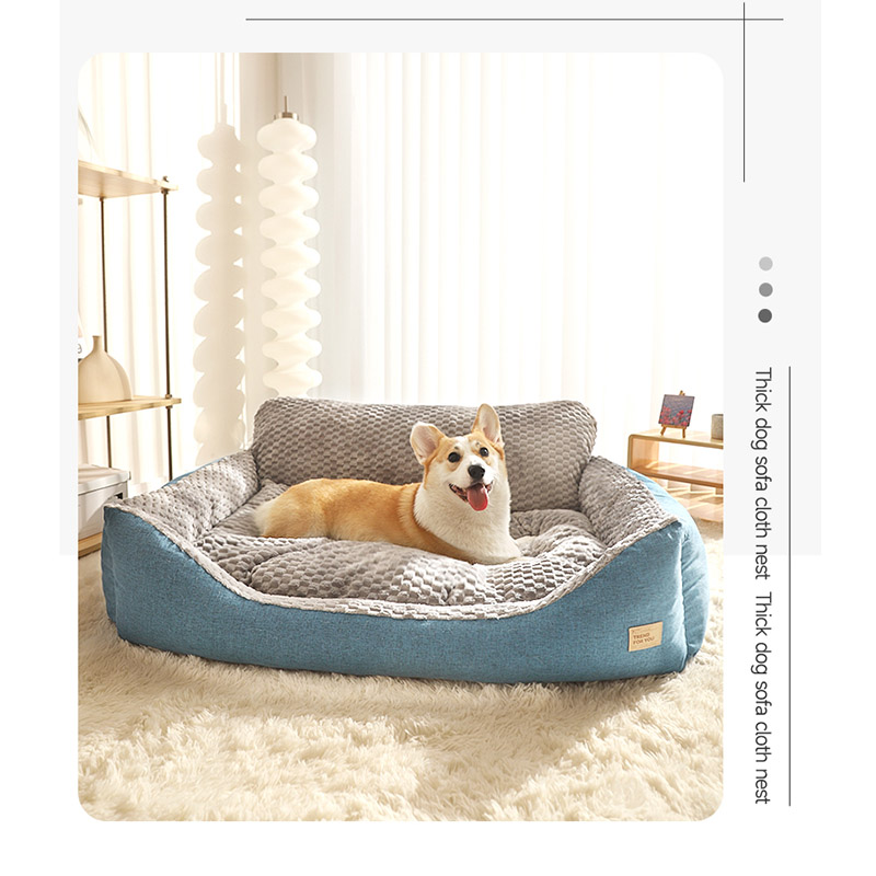 ペットベッド 猫犬用 ソファ ペット用寝袋 犬猫兼用 あごのせ 滑り止め 犬のベッド もこもこ 犬ベッド ふわふわ かわいい 暖かい 洗える 犬 猫ベッド 保温 