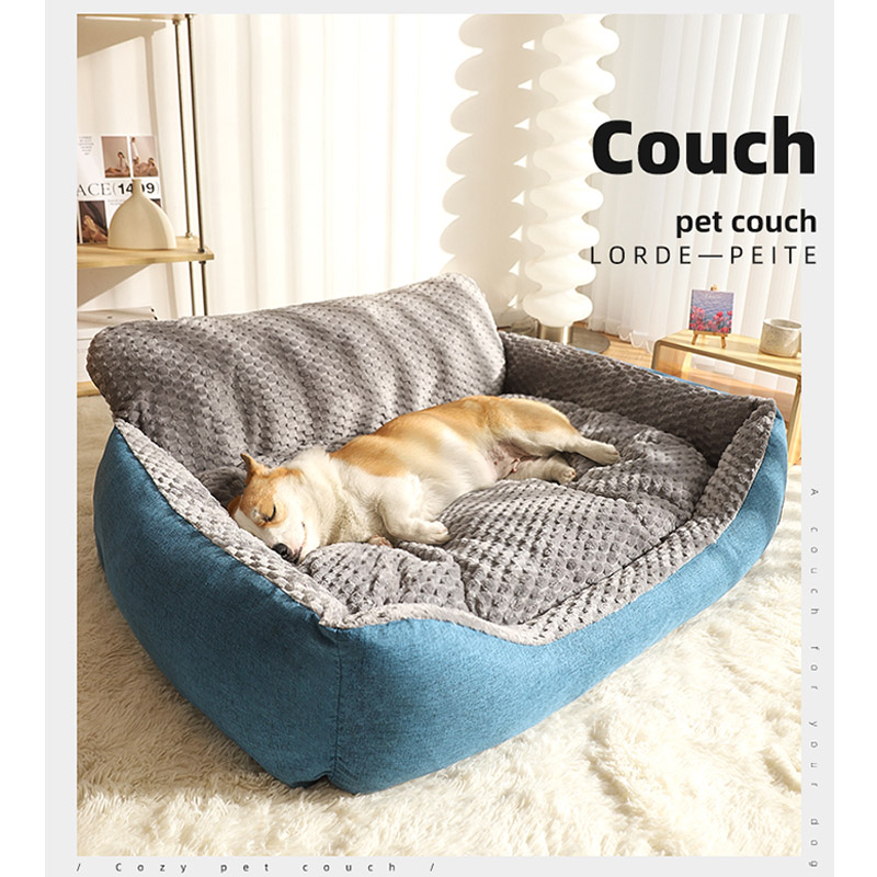 ペットベッド 猫犬用 ソファ ペット用寝袋 犬猫兼用 あごのせ 滑り止め 犬のベッド もこもこ 犬ベッド ふわふわ かわいい 暖かい 洗える 犬 猫ベッド 保温 