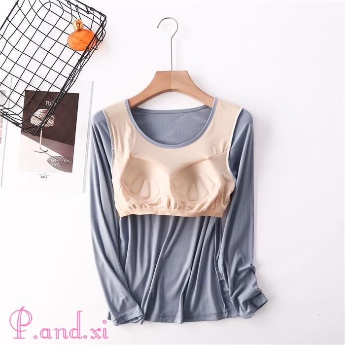 パジャマ レディース ルームウェア 長袖 部屋着 セットアップ 寝巻き 大人 上下セット カップ付き 寝間着 柔らかめ 冬 リラックス 女性用 秋 2点セット 