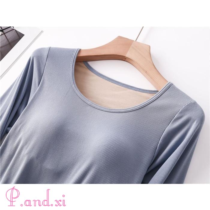 パジャマ レディース ルームウェア 長袖 部屋着 セットアップ 寝巻き 大人 上下セット カップ付き 寝間着 柔らかめ 冬 リラックス 女性用 秋 2点セット 