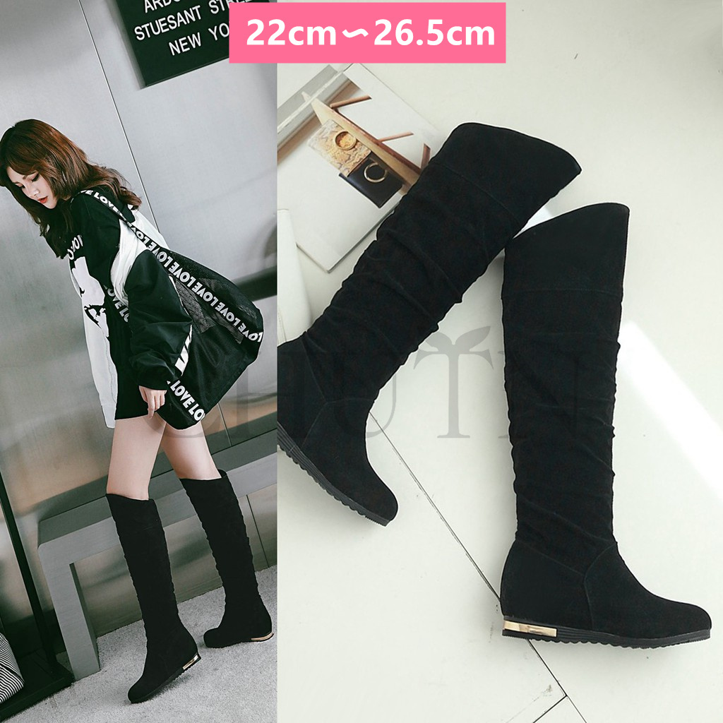 ロングブーツレディース ブーティー 防寒4CMヒールショートブーツ内ボア 走れる 短靴 美脚インヒール 50代 30代40代 おしゃれ 秋冬ショートブーツ大きいサイズ 