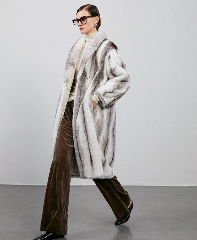ファーコート ミンク ロングコート フェイクファーコート レディース アウター 軽量 ロング丈 羽織り 暖かい ふんわり 冬服 あったか 防寒 ゆったり 防風 