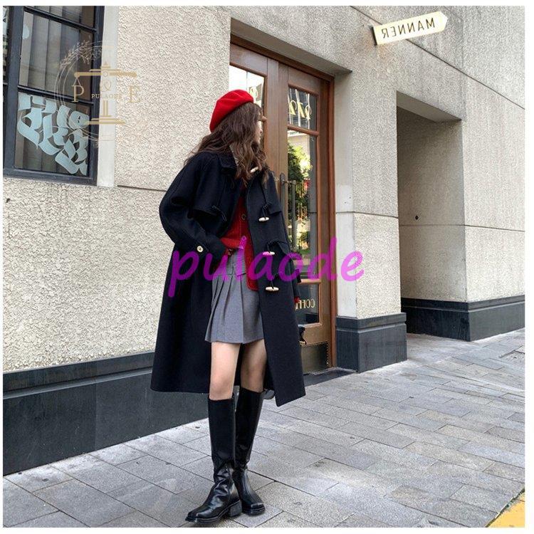 ロング チェスターコート大きいサイズ レディース コート アウター タック ラック チ秋 防寒 冬 黒 ロング ストレッチ ポケット おしゃれ 軽量 