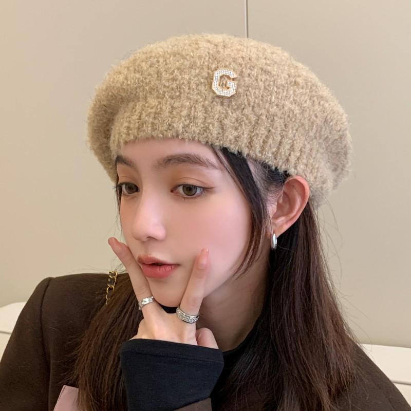 帽子 ベレー帽 レディース 秋冬 。 かわいい 締め付けゼロ 冬 ベレー 秋冬 定番 ゆったり ベーシック 大きいサイズ あったか 秋 小物 おしゃれ シンプル 