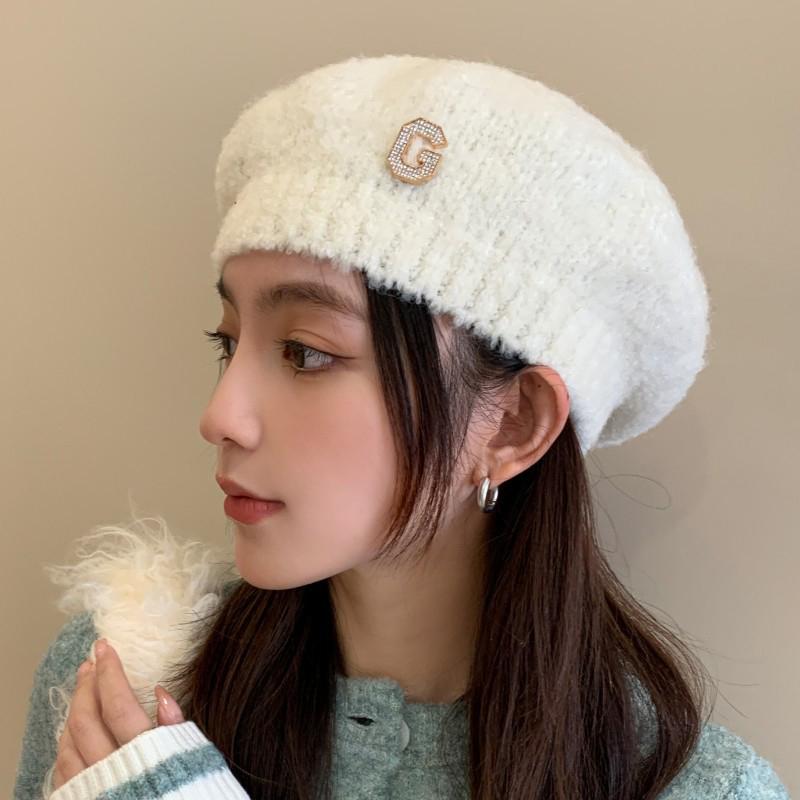 帽子 ベレー帽 レディース 秋冬 。 かわいい 締め付けゼロ 冬 ベレー 秋冬 定番 ゆったり ベーシック 大きいサイズ あったか 秋 小物 おしゃれ シンプル 