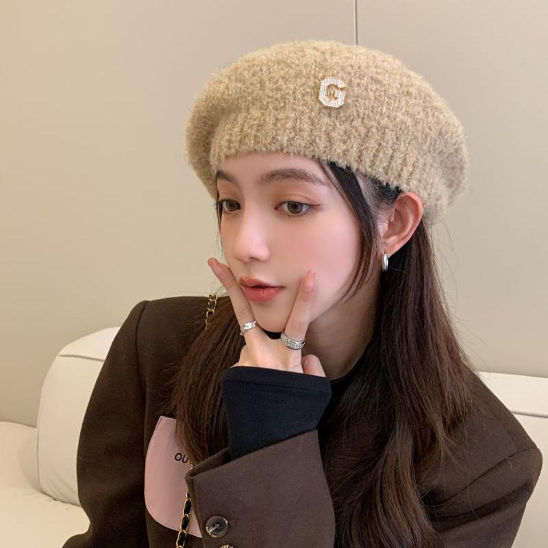 帽子 ベレー帽 レディース 秋冬 。 かわいい 締め付けゼロ 冬 ベレー 秋冬 定番 ゆったり ベーシック 大きいサイズ あったか 秋 小物 おしゃれ シンプル 