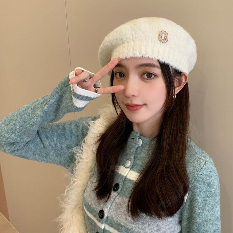 帽子 ベレー帽 レディース 秋冬 。 かわいい 締め付けゼロ 冬 ベレー 秋冬 定番 ゆったり ベーシック 大きいサイズ あったか 秋 小物 おしゃれ シンプル 