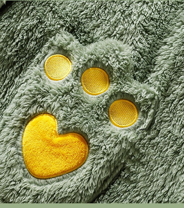 ペアパジャマ 冬 着る毛布 ルームウェア ガウン ナイトガウン パジャマ もこもこ 長袖 前開き 暖かい フード付 プレゼント お揃いペア 部屋着 ロング丈 