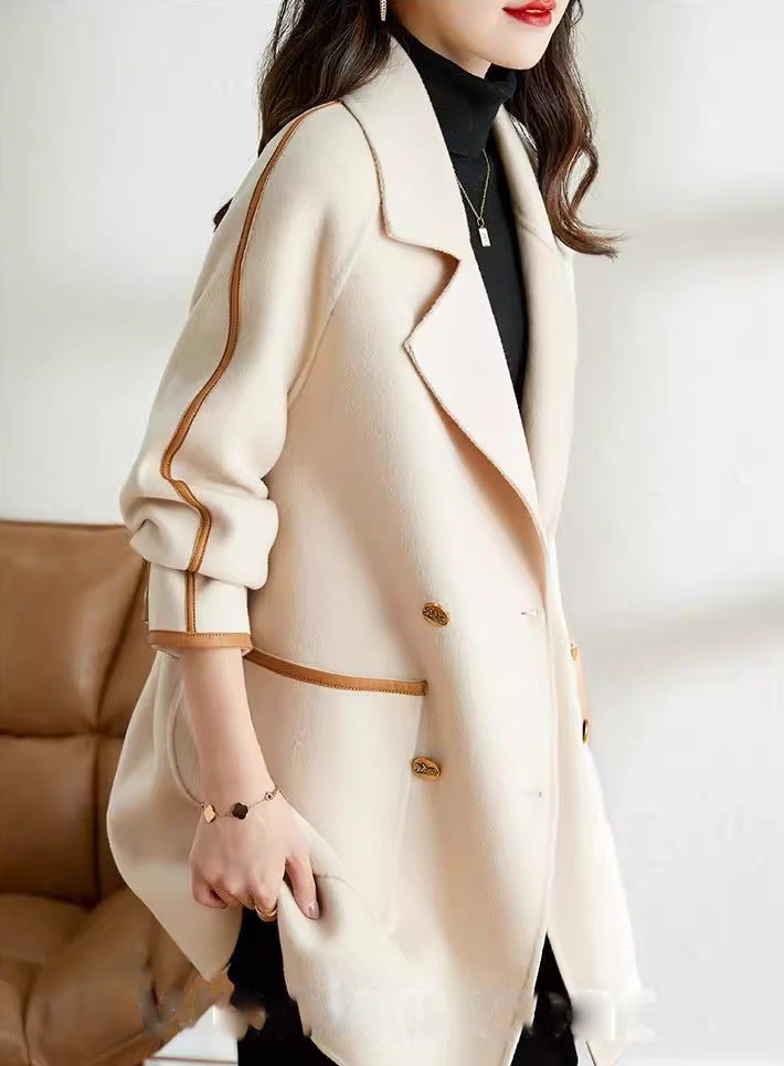 チェスターコート レディース 冬 ミドル丈 コート レディース レディース コート 黒 ロングコート チェスターコート 冬 チェスターコート ロング ダブルボタン 