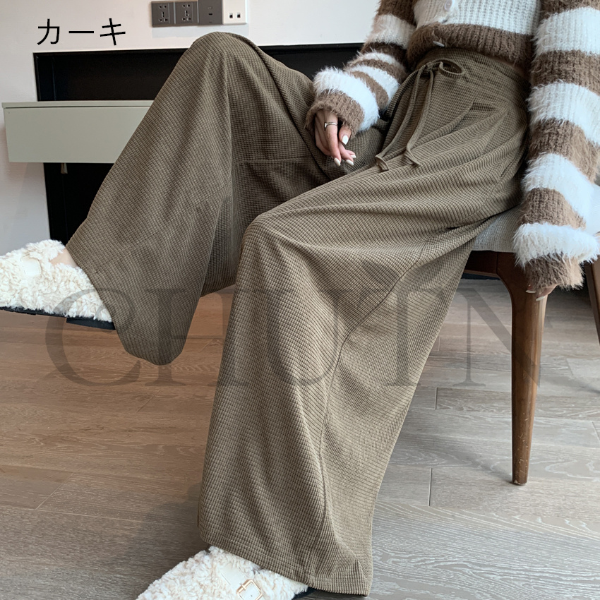 おしゃれガウチョパンツワイドパンツ レディースボロングパンツロングパンツ 春夏 パンツワイドパンツ大きいサイズパンツOLオフィスガウチョパンツ  