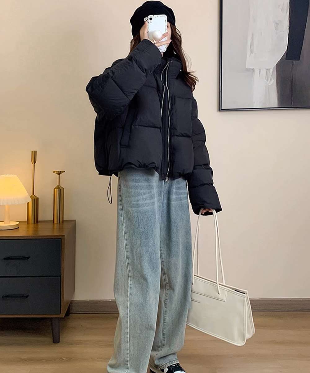 ダウンジャケット エコダウン ブルゾン 防寒  