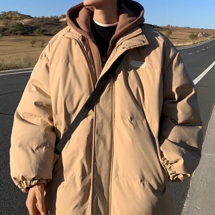 フード付き 重ね着風 中綿 ジャケット メンズ 春秋冬 10代 オシャレ ストト 中学生 原宿 通学 韓国 アウター ファッション 高校生 20代 通勤 
