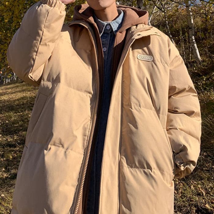 フード付き 重ね着風 中綿 ジャケット メンズ 春秋冬 10代 オシャレ ストト 中学生 原宿 通学 韓国 アウター ファッション 高校生 20代 通勤 