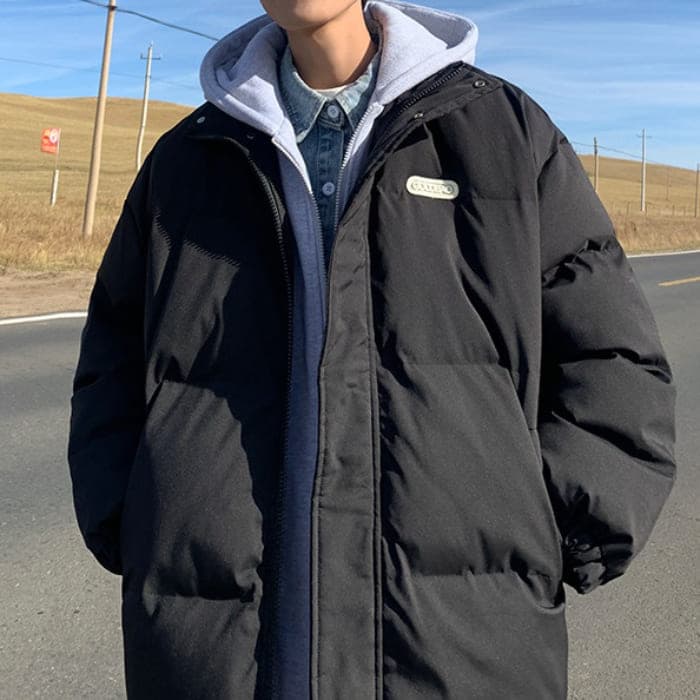 フード付き 重ね着風 中綿 ジャケット メンズ 春秋冬 10代 オシャレ ストト 中学生 原宿 通学 韓国 アウター ファッション 高校生 20代 通勤 
