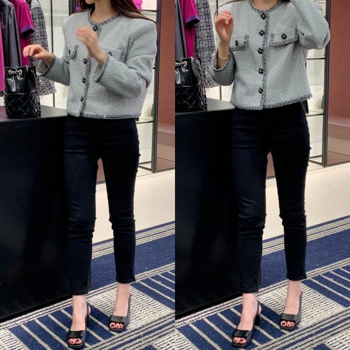 ツイード ノージャケット レディース 春秋 きれいめ カジュアル 40代 セレモニー 50代 フォーマル 60代 お出かけ 30代 女子会 通勤 お呼ばれ 