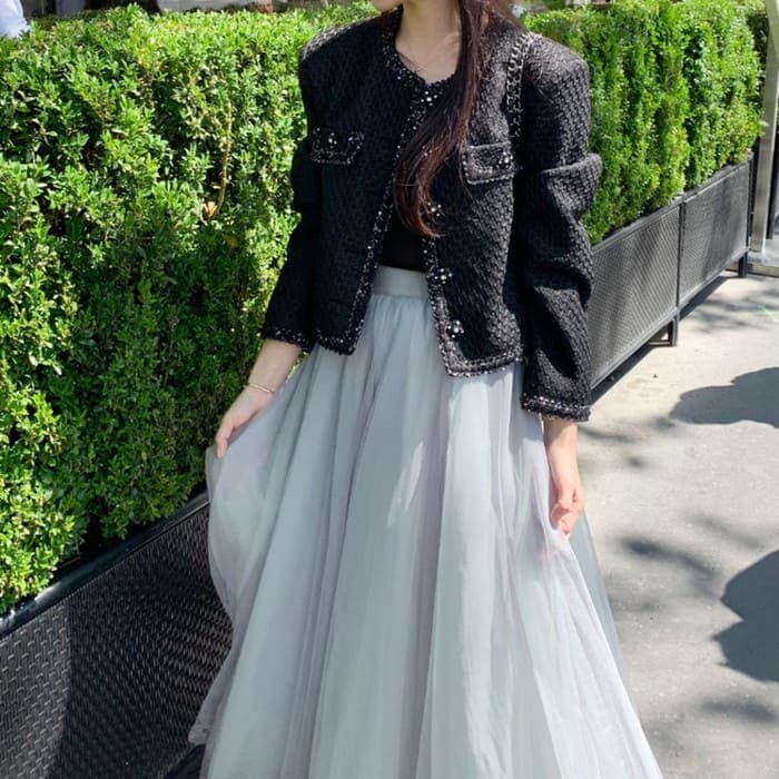 ツイード ノージャケット レディース 春秋 きれいめ カジュアル 40代 セレモニー 50代 フォーマル 60代 お出かけ 30代 女子会 通勤 お呼ばれ 