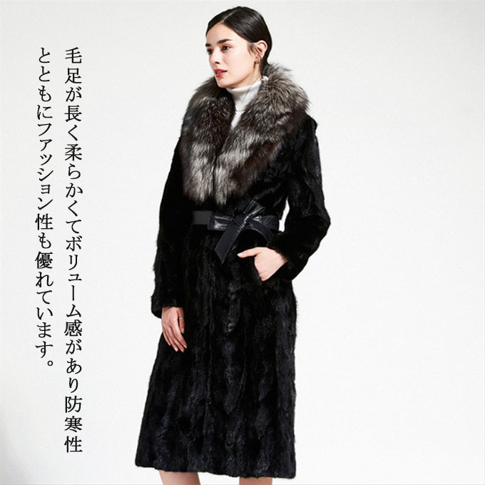 ファーコート レディース 毛皮コート ミンク フェイクファー フォックス襟 防寒 優雅 大衿ロッグジャケット ロッグコート アウター 暖かい 冬服 