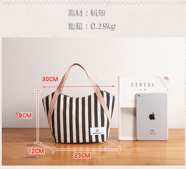帆布トートバッグ レディース ミニトートバッグ キャンおしゃれ かわいい ファスナー付き マザーズバッグ ハンドバッグ エコバッグ サブバッ ランチバッグ 