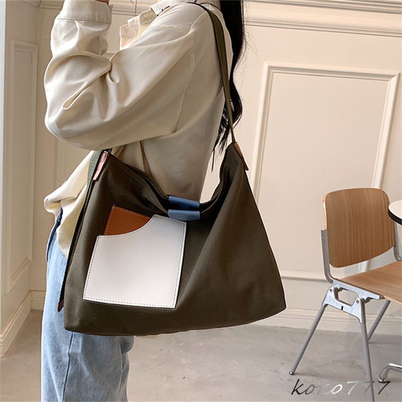 バッグ レディースかばん トートバッグ ショルダーバッグ ハンドバッグ カジュアル布鞄 ストライプ カバン 通学 スクール 通勤オシャレ 女子 