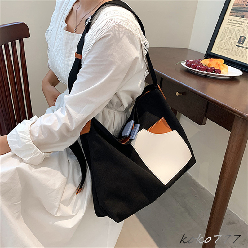 バッグ レディースかばん トートバッグ ショルダーバッグ ハンドバッグ カジュアル布鞄 ストライプ カバン 通学 スクール 通勤オシャレ 女子 