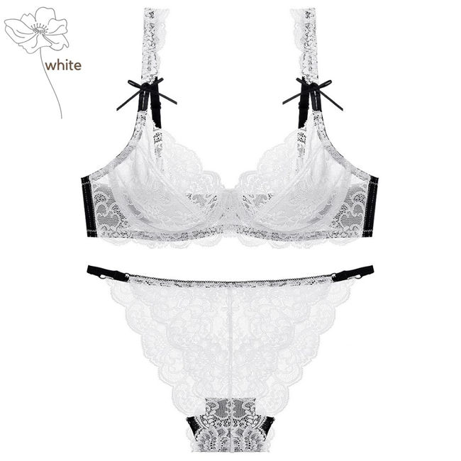 ブラ ショーツ セットリボン レース 下着 レディース 下着セット 上下セット レディース セクシーランジェ かわいい ブラセット 可愛い パンツ ショーツ 