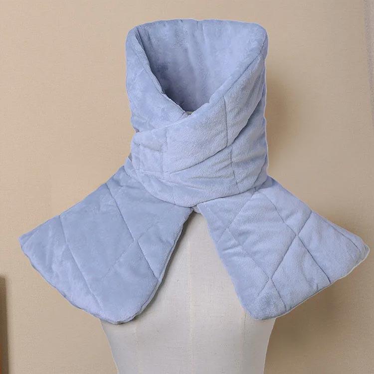 ネックウォーマー 肩当て あったか メンズ レディース 肩あて ケープ 背中 パジャマ ポンチョ 前開き マジックテープ ハイネック 肩ウォーマー 肩 安眠グ 寝具 