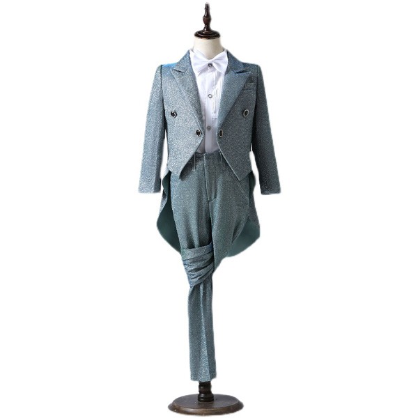 キッズセット ジャケット ズボン フォーマル 子供制服 卒業式スーツ 幼稚園 演奏会 生日会 卒業式 演出服 セットアップ 入学式 発表会 