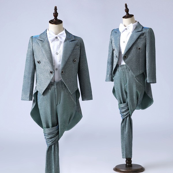 キッズセット ジャケット ズボン フォーマル 子供制服 卒業式スーツ 幼稚園 演奏会 生日会 卒業式 演出服 セットアップ 入学式 発表会 