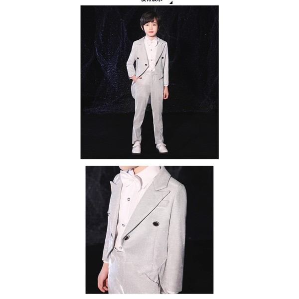 キッズセット ジャケット ズボン フォーマル 子供制服 卒業式スーツ 幼稚園 演奏会 生日会 卒業式 演出服 セットアップ 入学式 発表会 