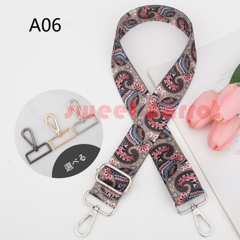 民族風 ショルダーベルト ショルダーストラップ お洒落 バッグ 付け替え 。用 肩紐 ストラップ バッグ用 6色選べる DIY バッグストラップ 