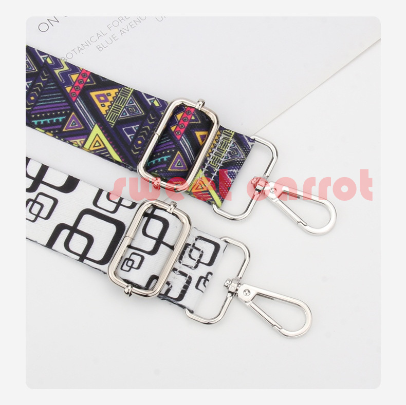 民族風 ショルダーベルト ショルダーストラップ お洒落 バッグ 付け替え 。用 肩紐 ストラップ バッグ用 6色選べる DIY バッグストラップ 