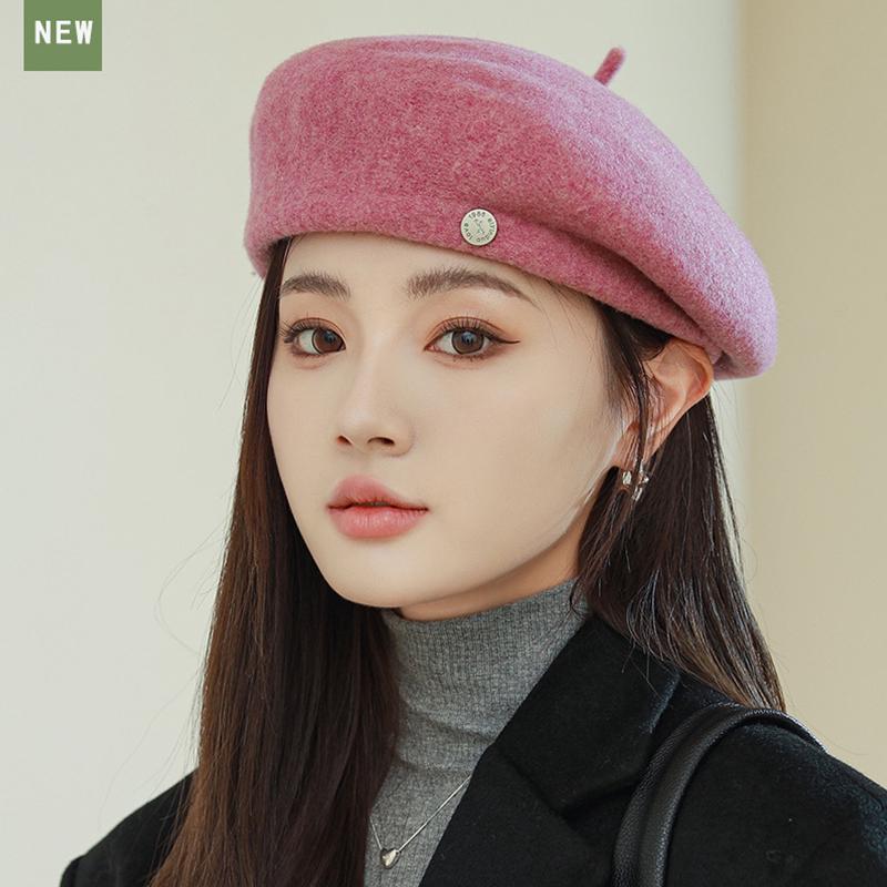 帽子 ベレー帽 レディース 秋冬 。 かわいい 締め付けゼロ シンプル 冬 ベレー ベーシック あったか 秋冬 ゆったり 小物 おしゃれ 大きいサイズ 秋 定番 
