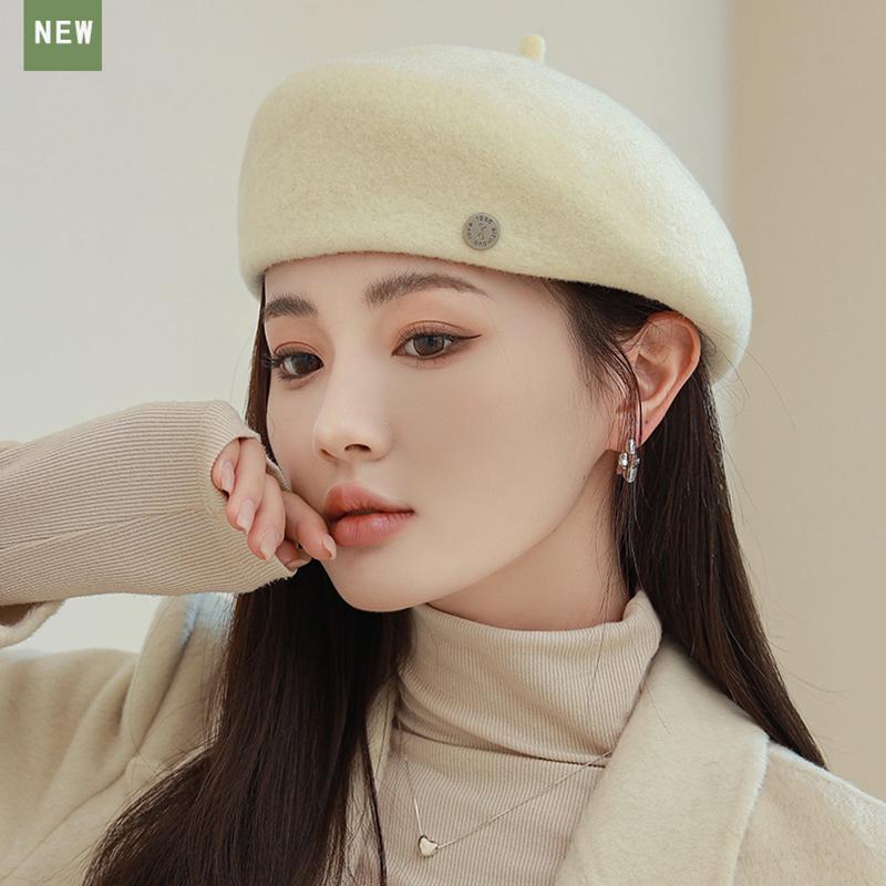 帽子 ベレー帽 レディース 秋冬 。 かわいい 締め付けゼロ シンプル 冬 ベレー ベーシック あったか 秋冬 ゆったり 小物 おしゃれ 大きいサイズ 秋 定番 
