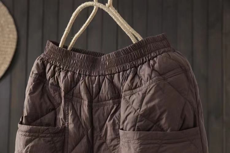 ダウンパンツ 中綿パンツ ボ防寒ダウンパンツ暖かい お出かけ部屋着 着回し４０代５０代 パンツ ロングパンツ ダウンパンツ 