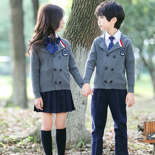 3点セット 秋冬服 学生服 子供制服 子供カーディガン ユニフォーム 入園 キッズ通園 男の子 卒業式 中学生 女の子 小学校 受験 