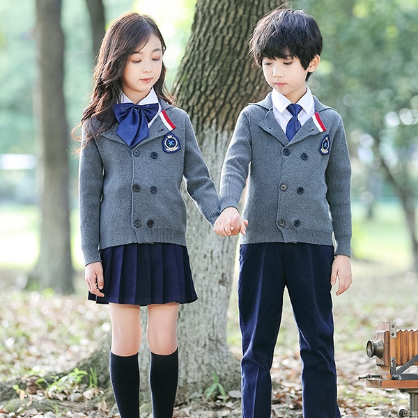 3点セット 秋冬服 学生服 子供制服 子供カーディガン ユニフォーム 入園 キッズ通園 男の子 卒業式 中学生 女の子 小学校 受験 