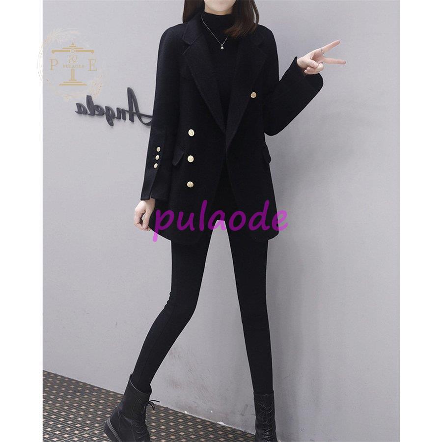 ロング チェスターコート大きいサイズ レディース コート アウター タック ストレッチ おしゃれ 黒 ロング 防寒 ラック 冬 チ秋 ポケット 軽量 