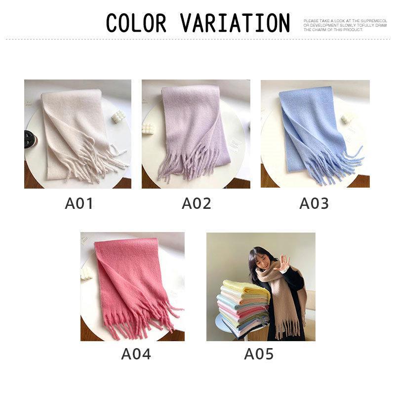 マフラー ボリュームフリンジマフラー レディース ストール かわいい 無地 ボリュームたっぷり プレゼント 大きい 巻物通勤 厚手 暖かい 通学 