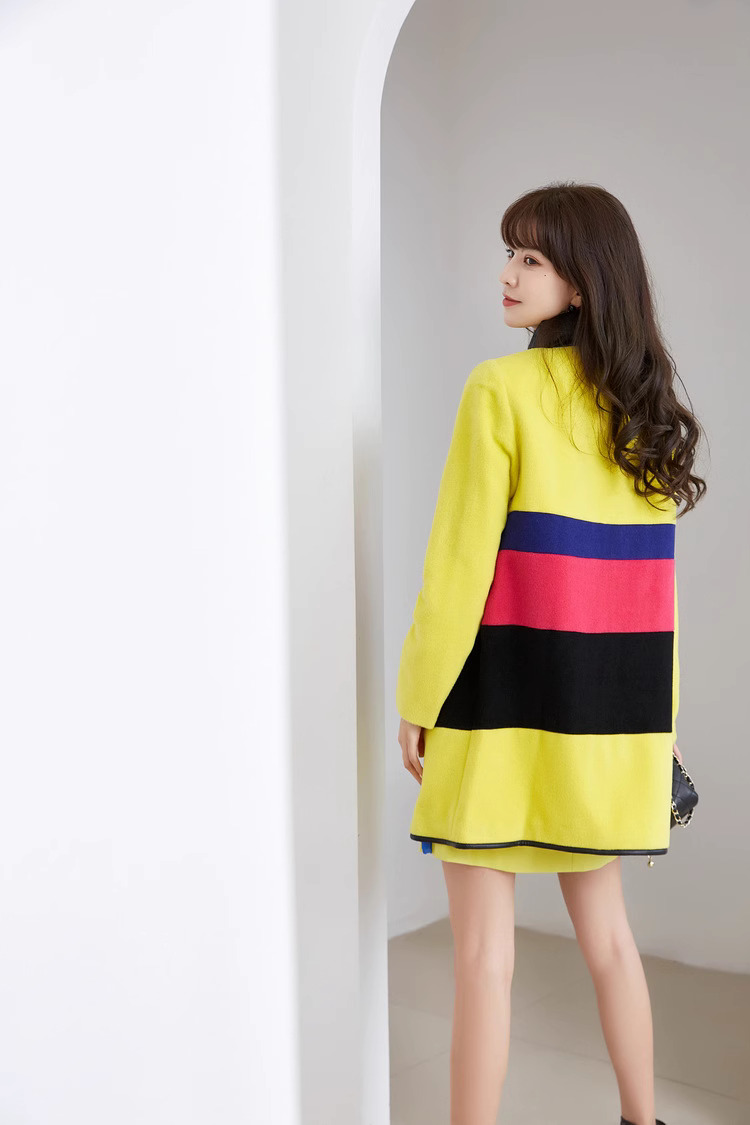 ノーカラーコート レディース 冬 きれいめ アウター レディース ロングコート コート 丈 ラウンドネック 韓国 デザインコート 秋冬 カジュアル ミドル 