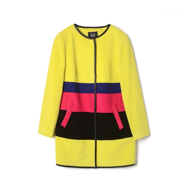 ノーカラーコート レディース 冬 きれいめ アウター レディース ロングコート コート 丈 ラウンドネック 韓国 デザインコート 秋冬 カジュアル ミドル 