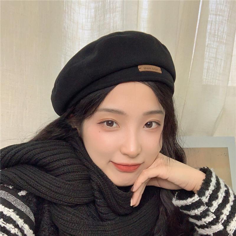 帽子 ベレー帽 レディース 秋冬 。 かわいい ゆったり 締め付けゼロ 秋 小物 ベレー あったか 大きいサイズ 冬 定番 おしゃれ 秋冬 ベーシック シンプル 