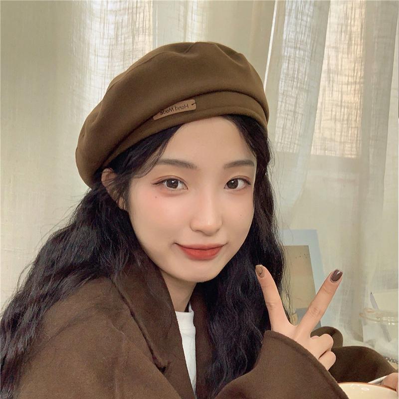 帽子 ベレー帽 レディース 秋冬 。 かわいい ゆったり 締め付けゼロ 秋 小物 ベレー あったか 大きいサイズ 冬 定番 おしゃれ 秋冬 ベーシック シンプル 