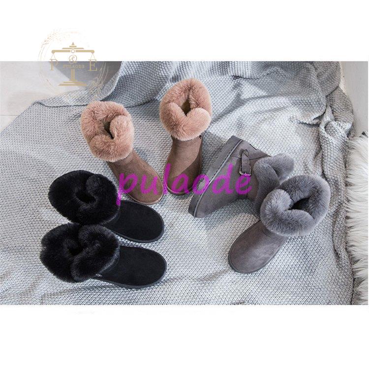 レディース スムース モカシンショートブーツ 裏ボア 裏起毛 ワークブーツ 秋 2021 ファー付き 冬ファー 防寒靴 裏起毛 