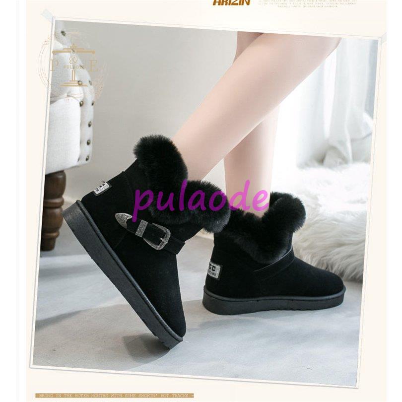レディース スムース モカシンショートブーツ 裏ボア 裏起毛 ワークブーツ 秋 2021 ファー付き 冬ファー 防寒靴 裏起毛 