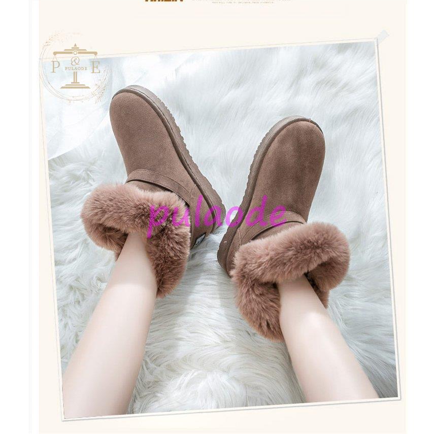 レディース スムース モカシンショートブーツ 裏ボア 裏起毛 ワークブーツ 秋 2021 ファー付き 冬ファー 防寒靴 裏起毛 