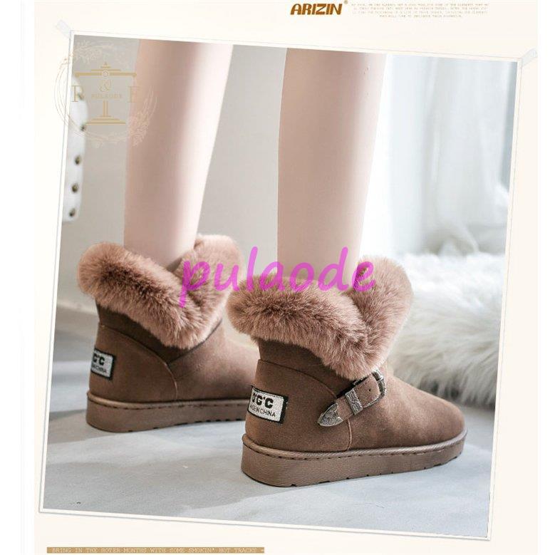 レディース スムース モカシンショートブーツ 裏ボア 裏起毛 ワークブーツ 秋 2021 ファー付き 冬ファー 防寒靴 裏起毛 