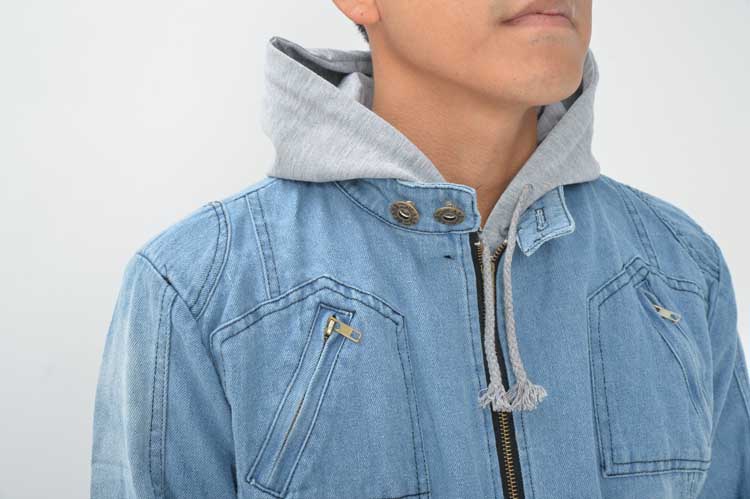 デニムジャケット メンズ 秋冬 フード付きデニムジャケット 長袖 ジャケット コー フード付きジャケット 冬コート アウター ショート丈 ジージャン 冬物 Gジャン